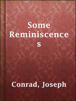 cover image of Some Reminiscences